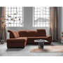 Voir la diapositive 5 : BEST MOBILIER Paul - canapé d'angle gauche - 5 places - convertible avec coffre et têtières - en tissu