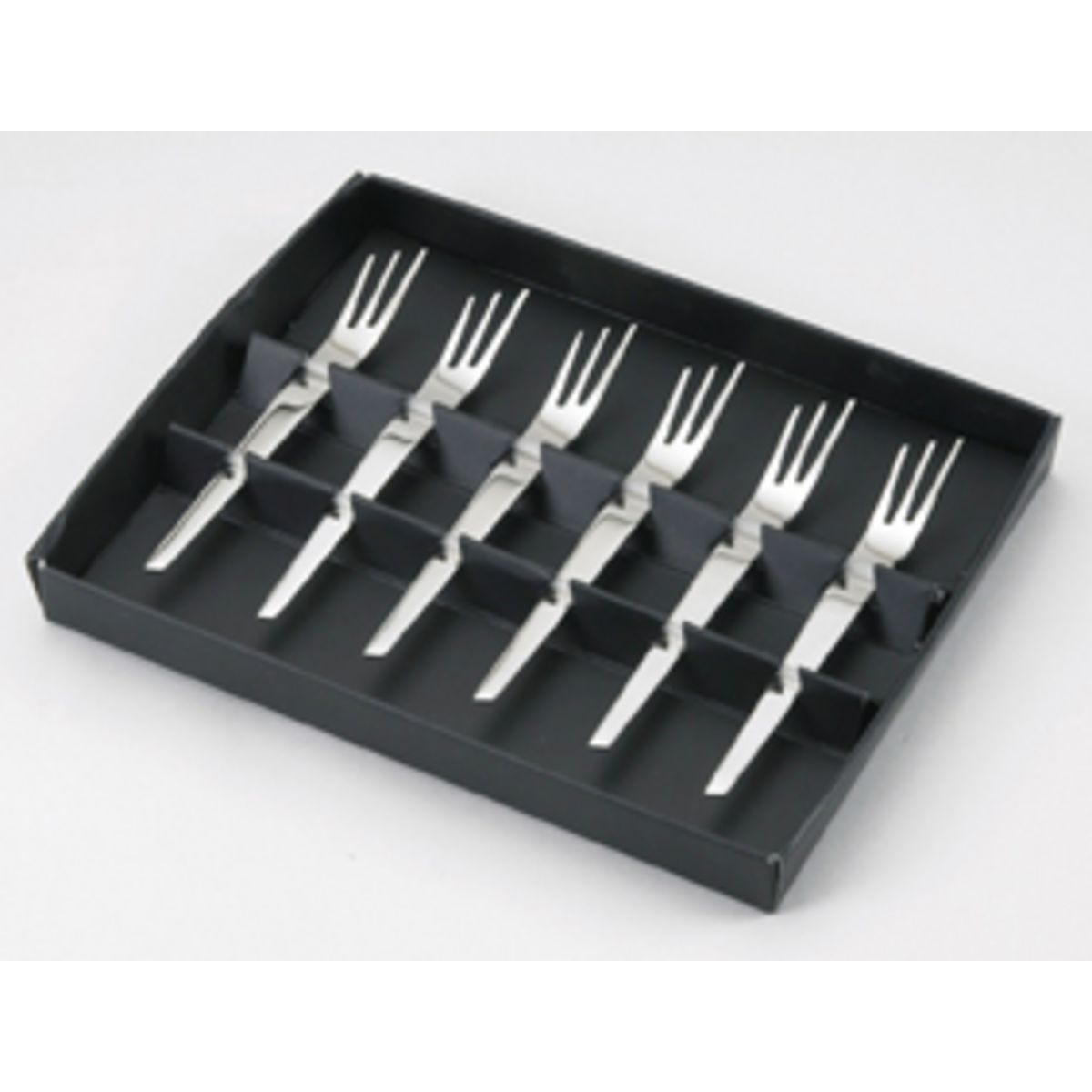 Lot de 6 fourchettes verrine FUTURA Inox