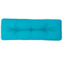 Voir la diapositive 4 : VIDAXL Coussin de palette turquoise 120x40x12 cm tissu
