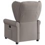 Voir la diapositive 5 : VIDAXL Fauteuil de massage inclinable Taupe Tissu