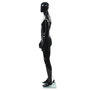 Voir la diapositive 3 : VIDAXL Mannequin homme corps complet base verre Noir brillant 185 cm