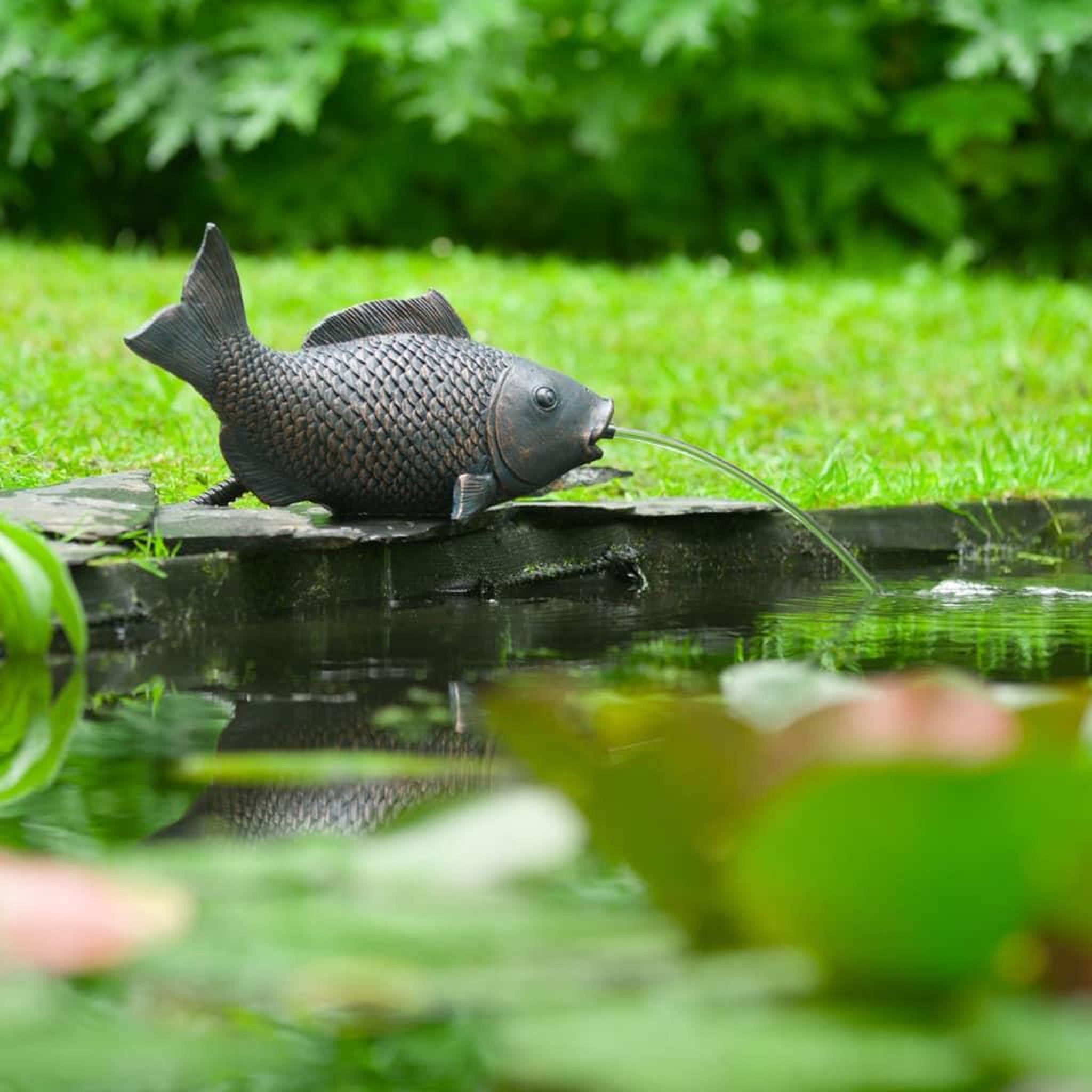 Voir la diapositive 3 : Ubbink Ubbink Fontaine de jardin a cracheur Poisson