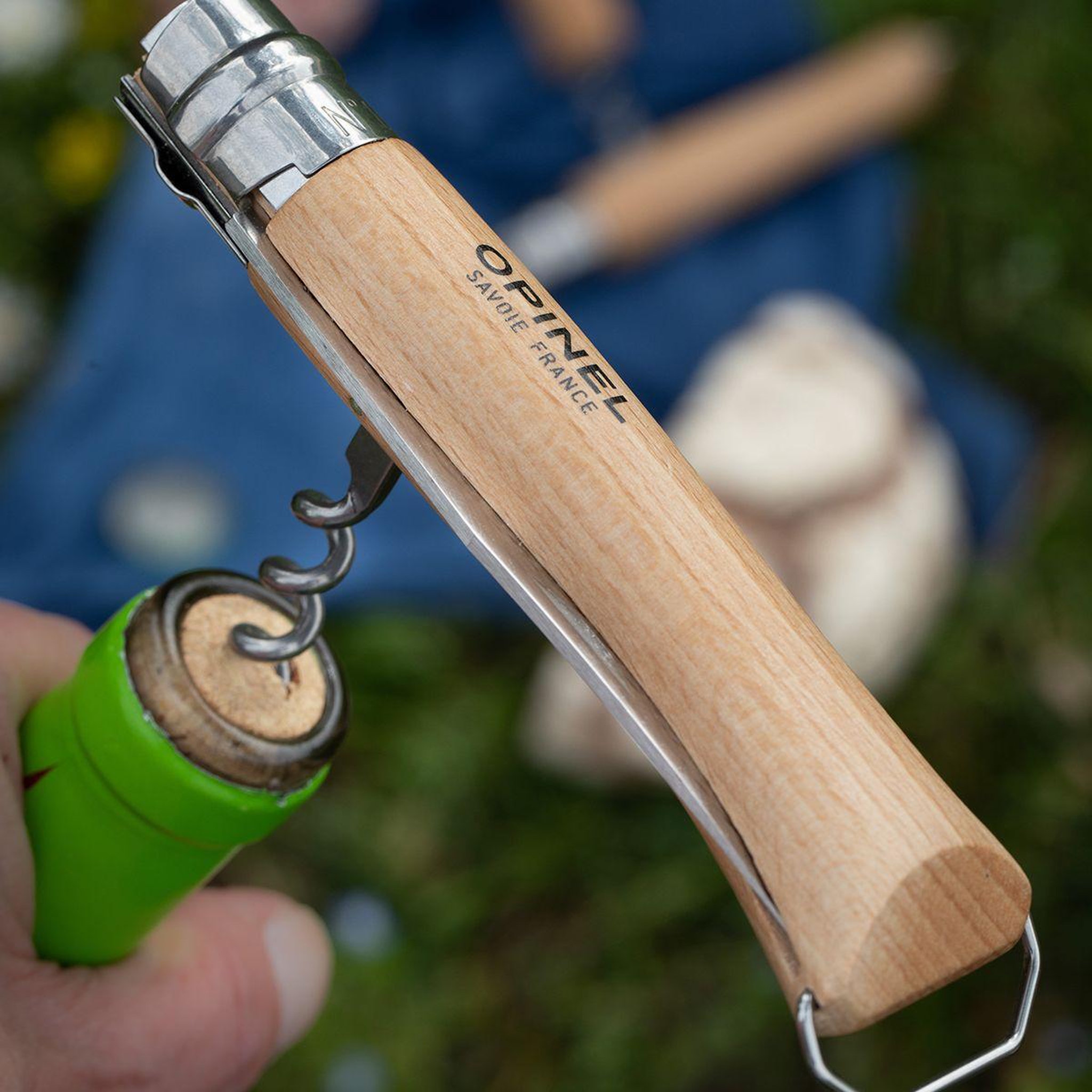 Voir la diapositive 4 : Opinel Couteau Tire Bouchon No10