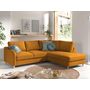 Voir la diapositive 1 : LISA DESIGN Will - canapé d'angle droit - convertible - 5 places - en tissu