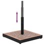 Voir la diapositive 4 : VIDAXL Base de parasol terre cuite carre 12 kg