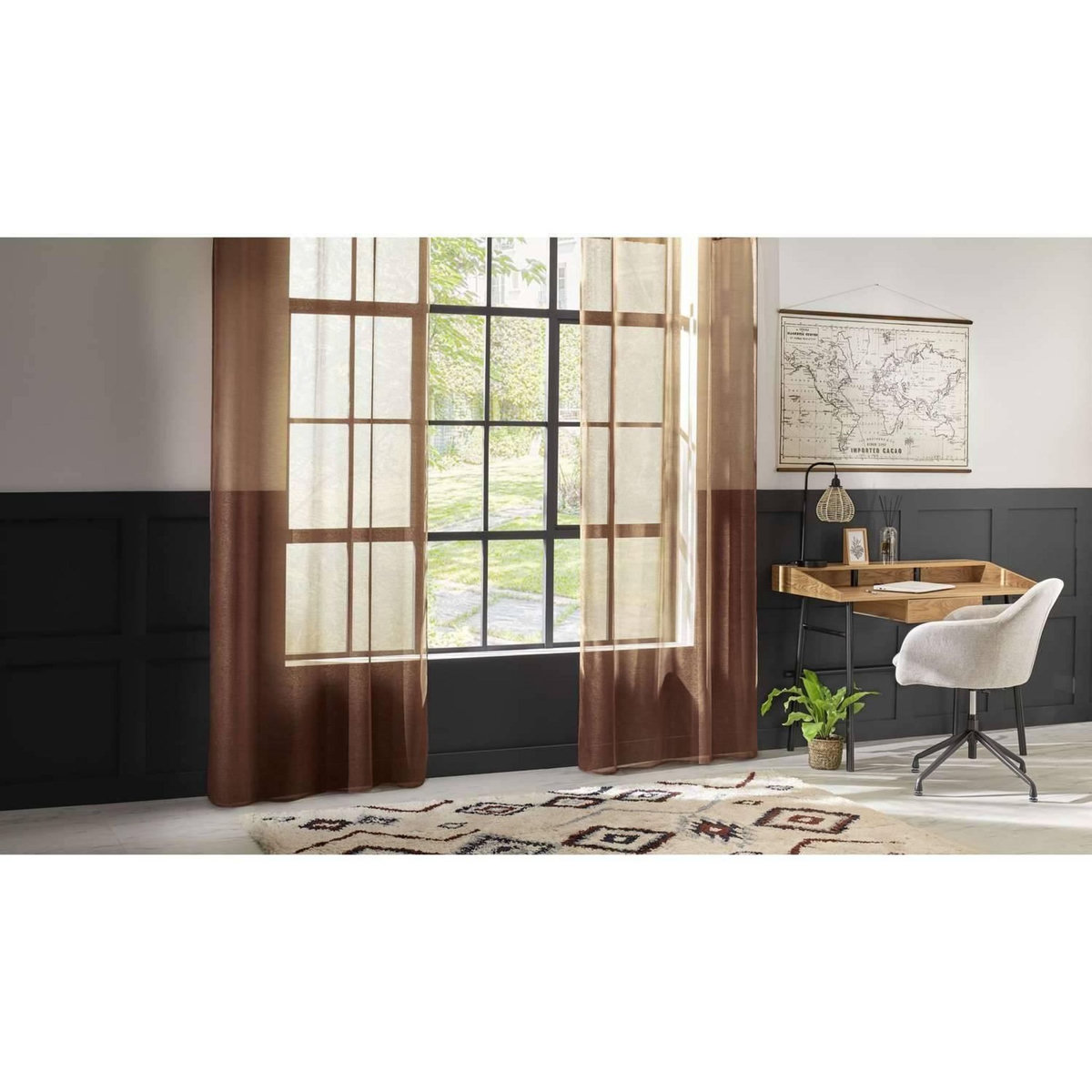 ATMOSPHERA Voilage Moly