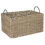 Voir la diapositive 4 :  Lot de 3 Caisses Cagettes Déco  Palm  38cm Beige