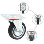Voir la diapositive 2 : VIDAXL 24 pcs Roulettes pivotantes 75 mm