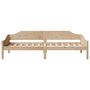 Voir la diapositive 5 : VIDAXL Cadre de lit sans matelas 80x200 cm bois massif de pin