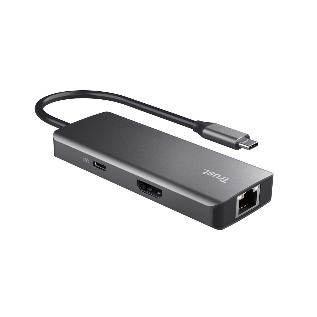Trust Dockingstation Trust Dalyx USB-C 6 en 1 avec HDMI et Ethernet