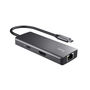 Voir la diapositive 3 : Trust Dockingstation Trust Dalyx USB-C 6 en 1 avec HDMI et Ethernet
