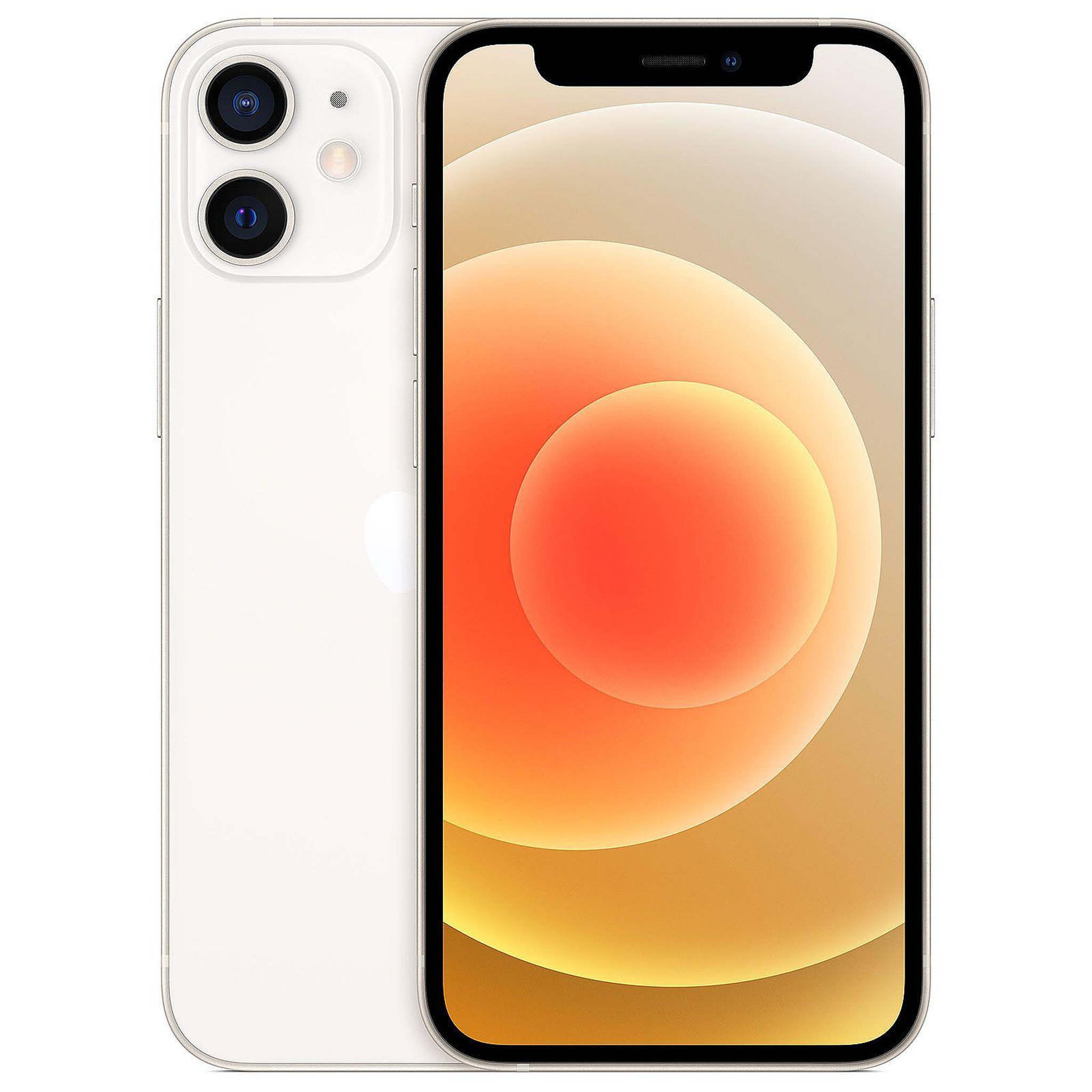 APPLE iPhone 12 Mini Reconditionné 256 Go - Grade A - Blanc