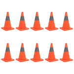 VIDAXL Cones de signalisation escamotables 10 pcs 42 cm