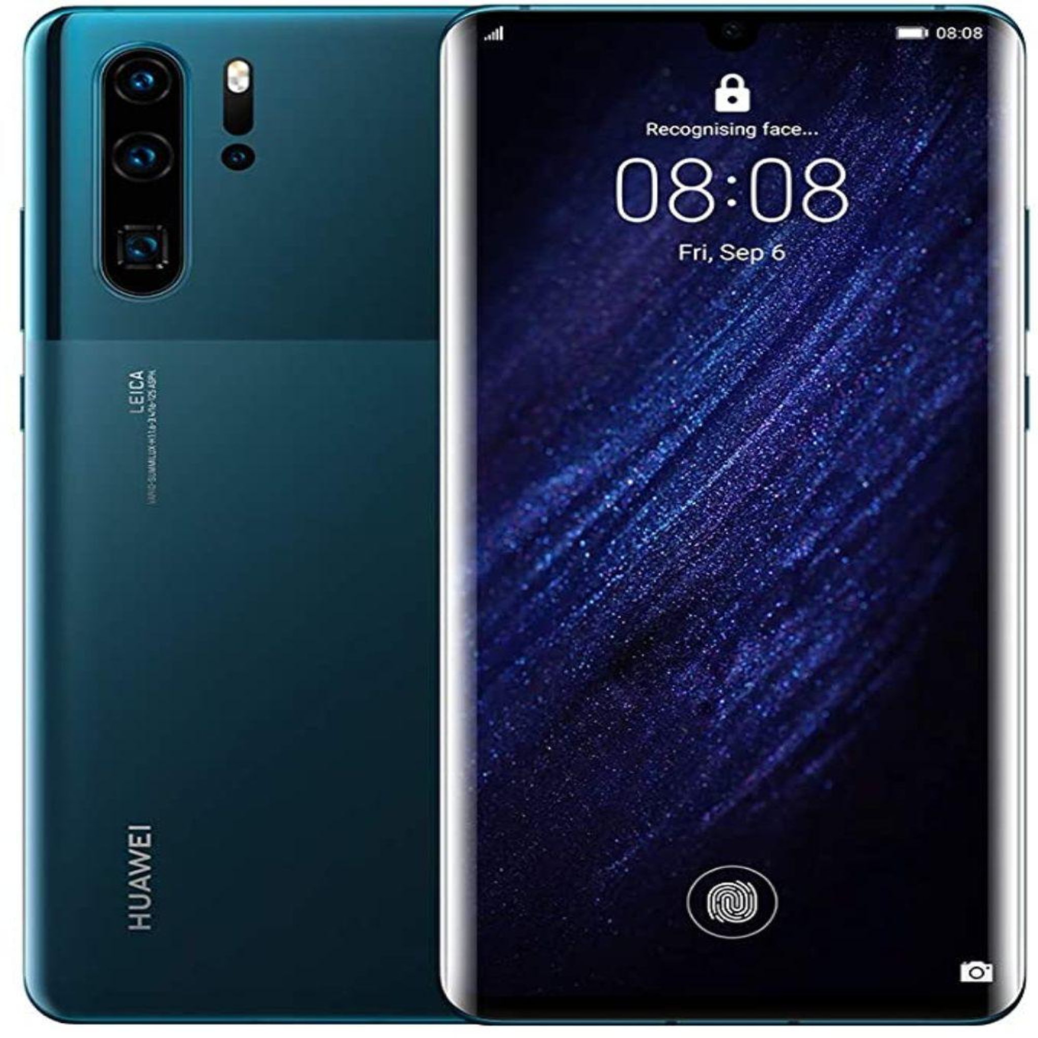 Voir la diapositive 1 : HUAWEI P30 Pro (Dual Sim) Reconditionné 128 Go - Grade A - Bleu Mystique