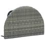 Voir la diapositive 5 : VIDAXL Table de balcon Gris 60x60x40 cm Resine tressee