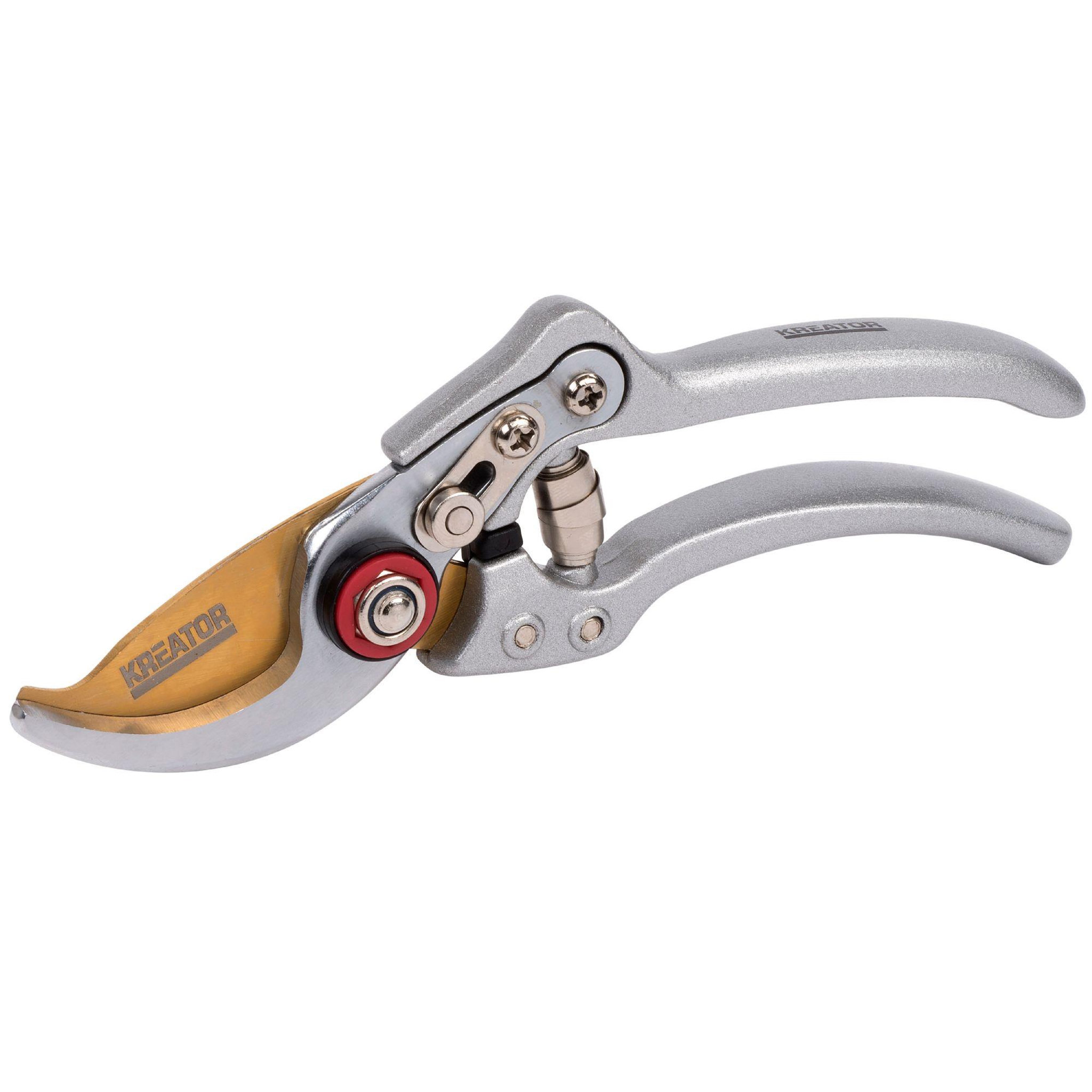 KREATOR Sécateur titanium lame courbée 200mm