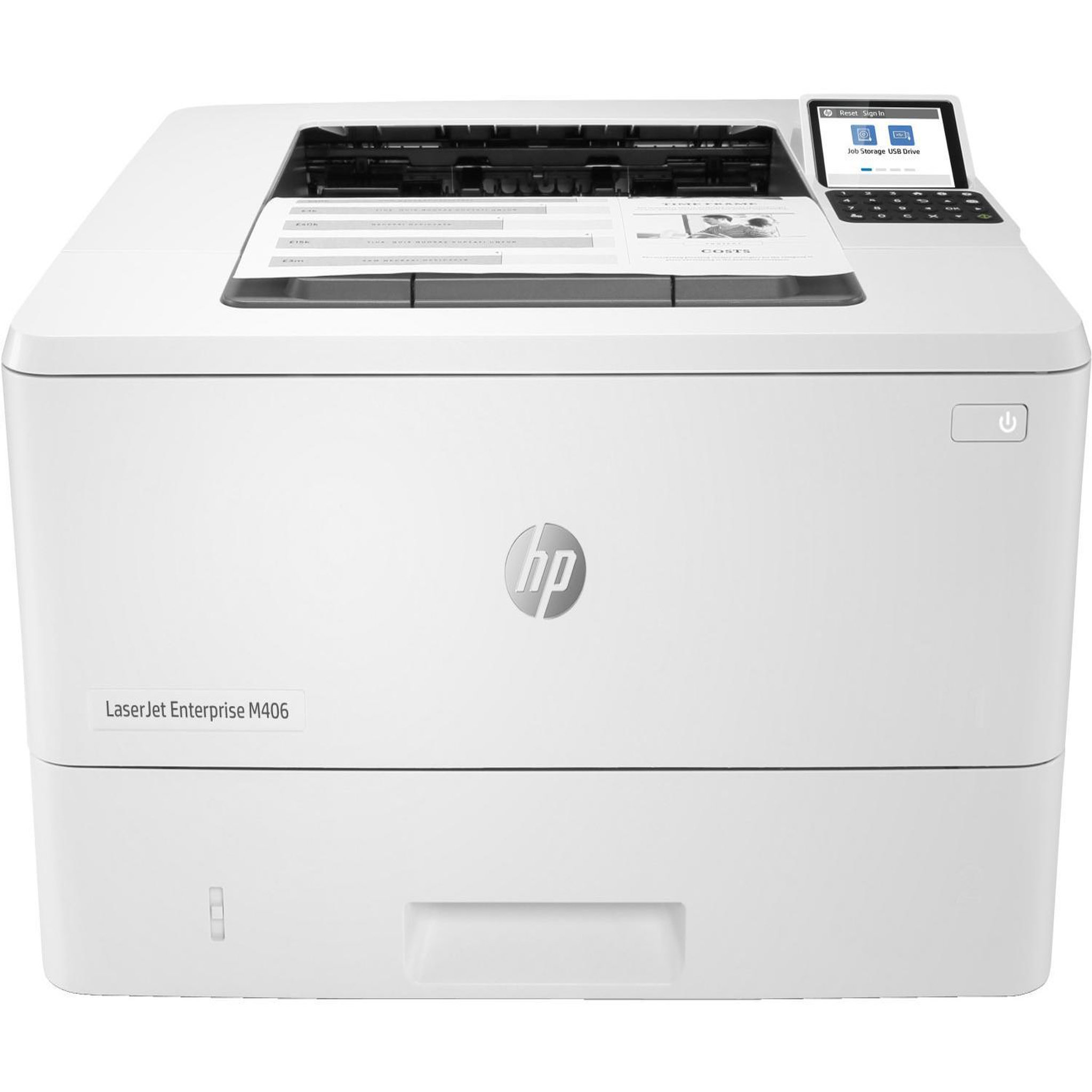 Voir la diapositive 2 : HP Hp laserjet enterprise m406dn 1200 x 1200 dpi a4