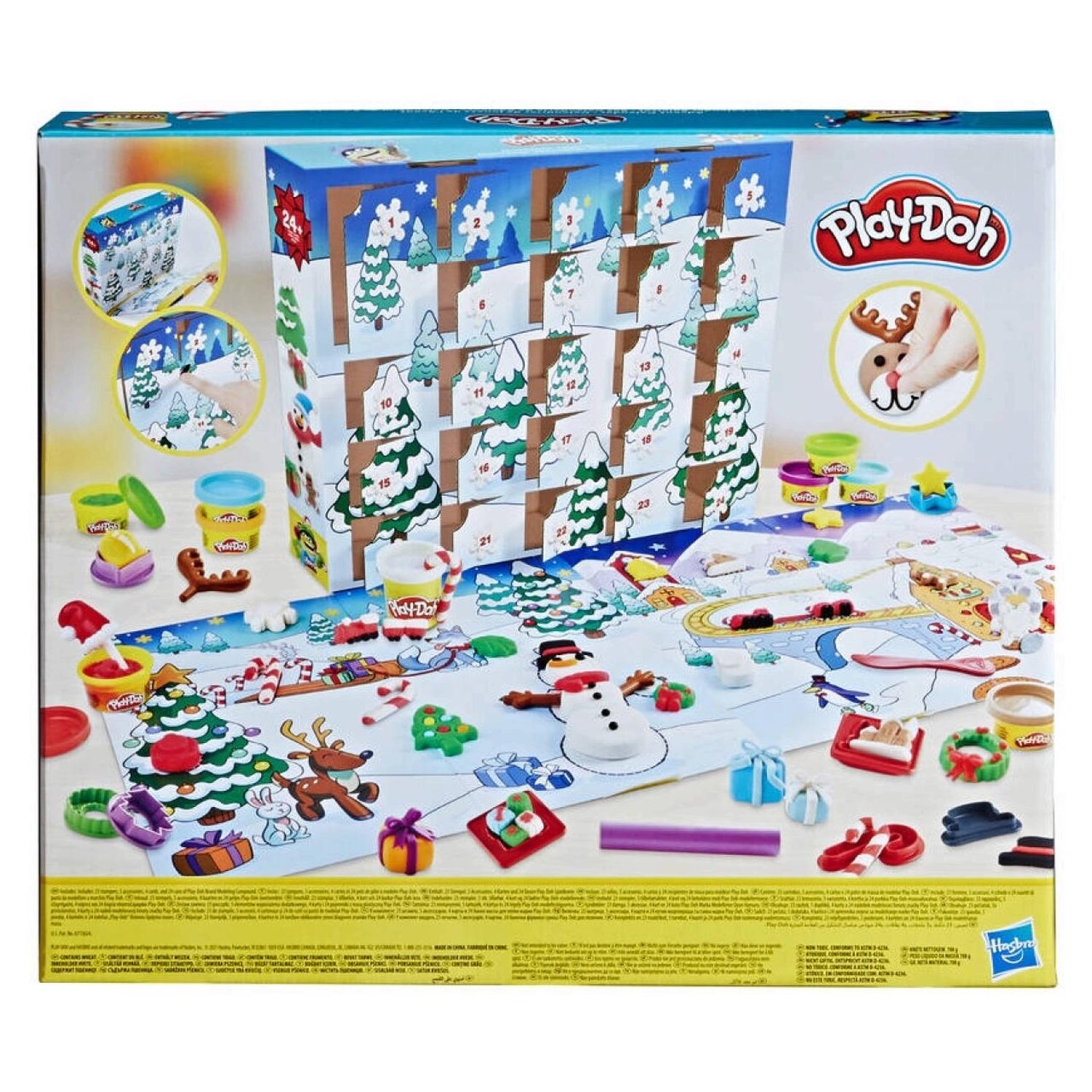 Voir la diapositive 2 : HASBRO Play-Doh Calendrier de l'avent