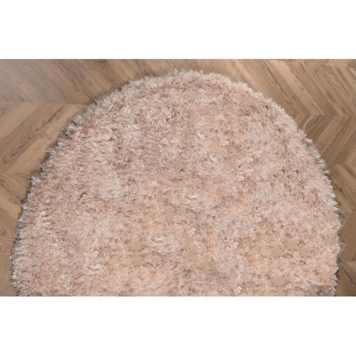 Paris Prix Tapis Rond Design  Natta  200cm Beige