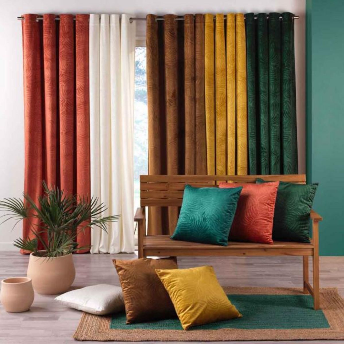 Paris Prix Rideau Occultant  Analia  140x240cm Naturel