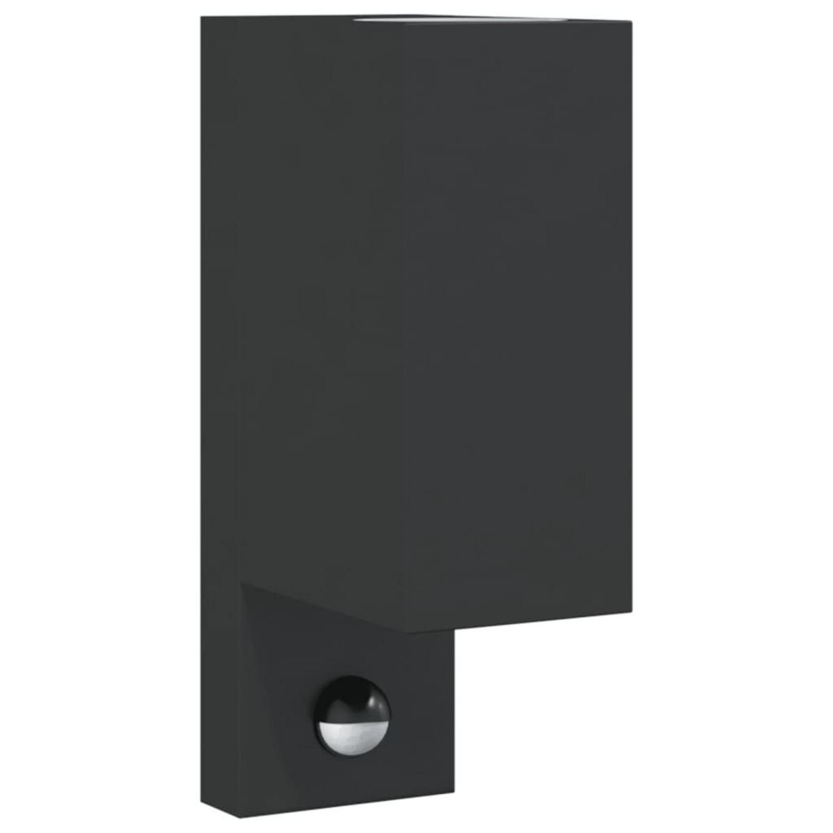 VIDAXL Applique murale d'exterieur avec capteurs noir