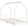 Voir la diapositive 3 : VIDAXL Cadre de lit pour enfants blanc 80x200 cm bois de pin massif