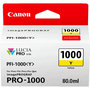Voir la diapositive 1 : Canon Cartouche d'encre Canon PFI-1000 Y jaune gel Original pour imagePROGRAF PRO-1000