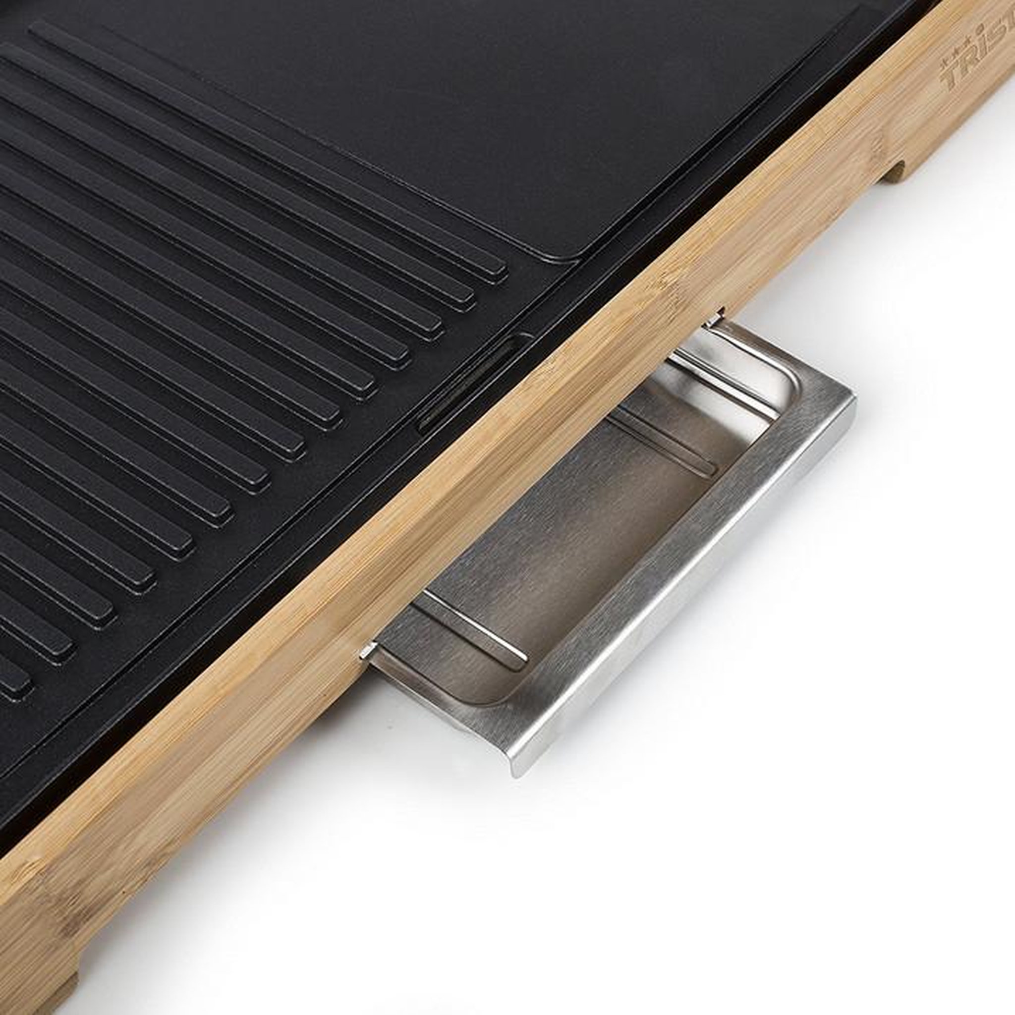 Voir la diapositive 3 : TRISTAR Plancha gril électrique 2200w 51x25,4cm - BP-2641