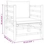 Voir la diapositive 6 : VIDAXL Canape de jardin avec coussins vert bambou