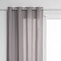 Voir la diapositive 2 : Paris Prix Rideau à Oeillets  Everly  135x240cm Gris Clair