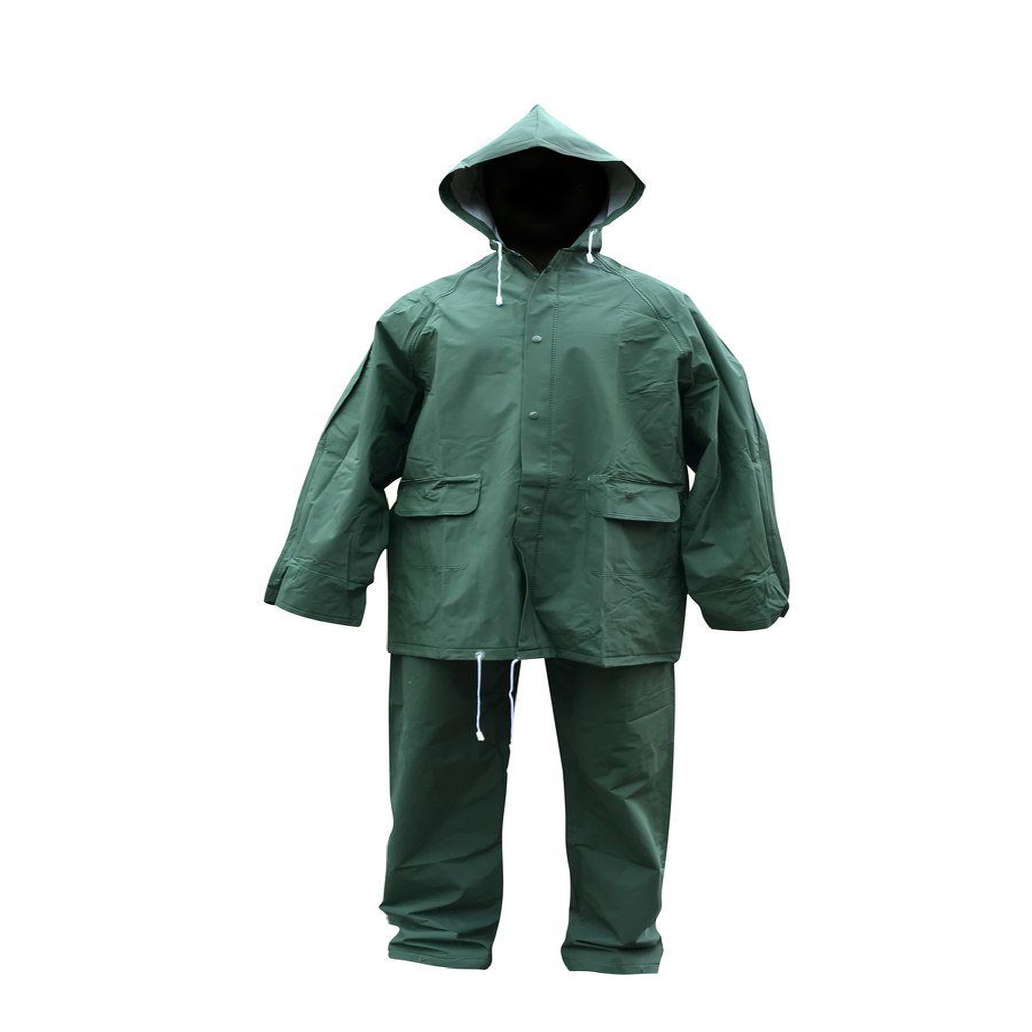 CENTRALE BRICO Ensemble de pluie - Veste et Pantalon BRUINE vert XXL