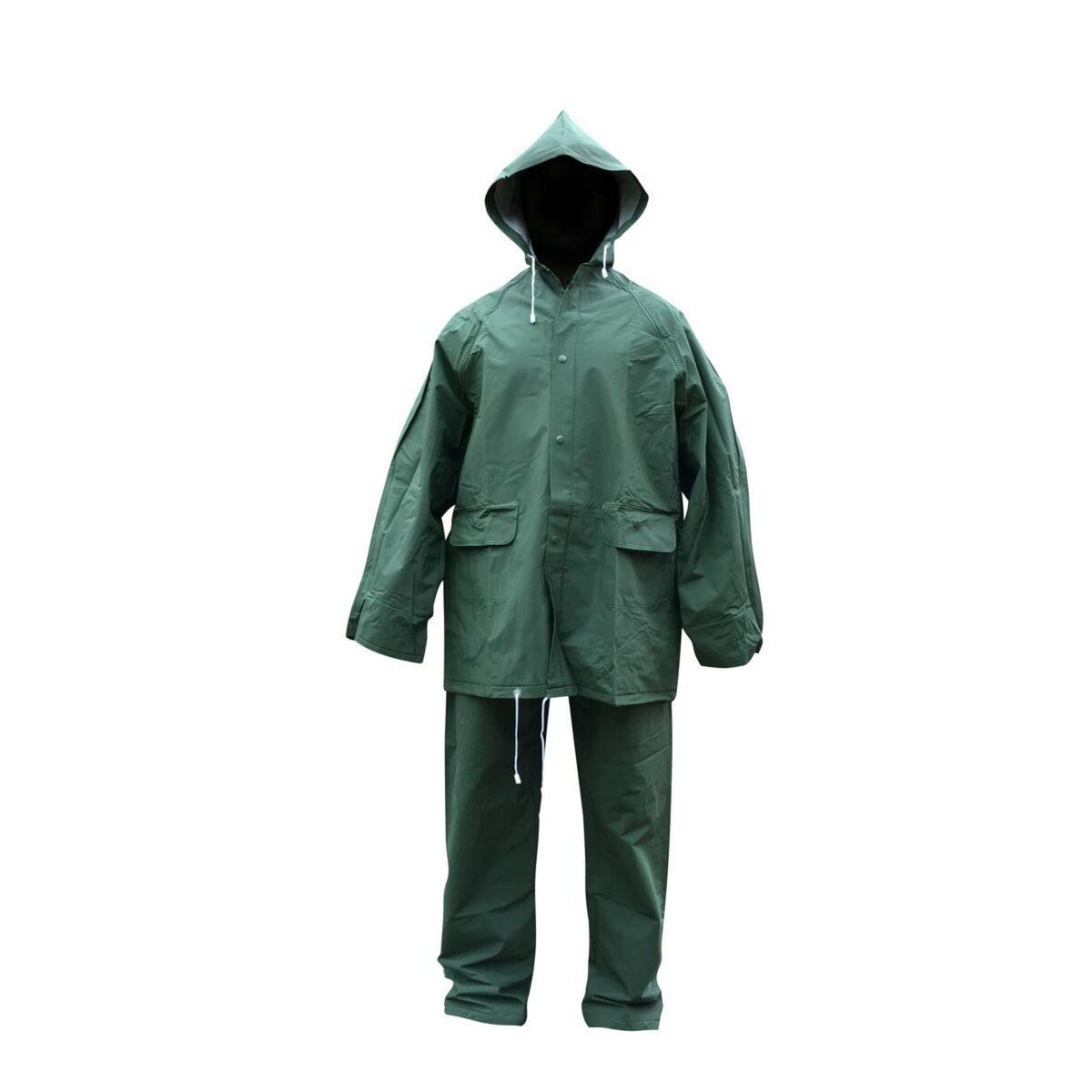 CENTRALE BRICO Ensemble de pluie - Veste et Pantalon BRUINE vert XXL