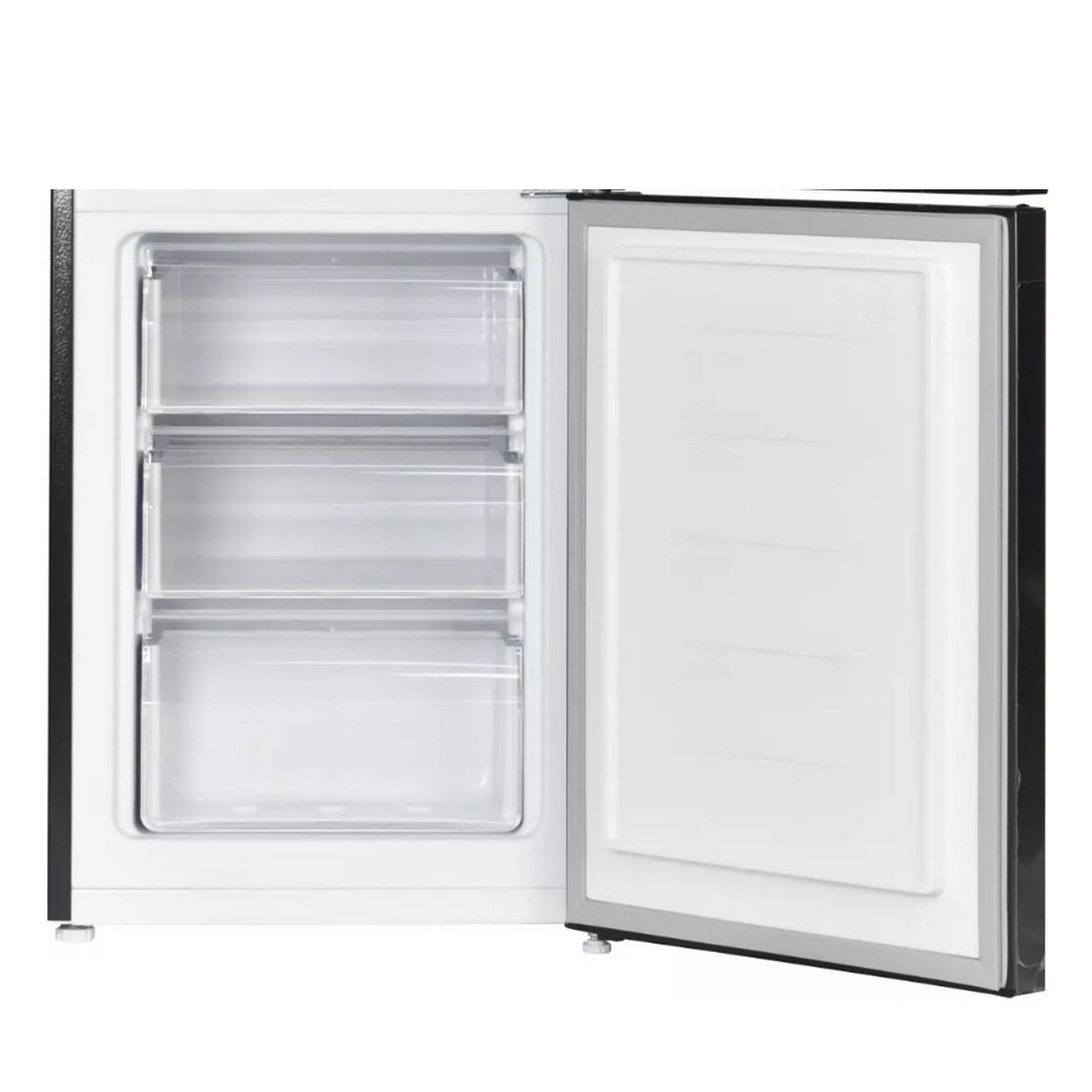 Voir la diapositive 3 : Frigelux Réfrigérateur combiné 50cm 157l statique noir - rc168ne