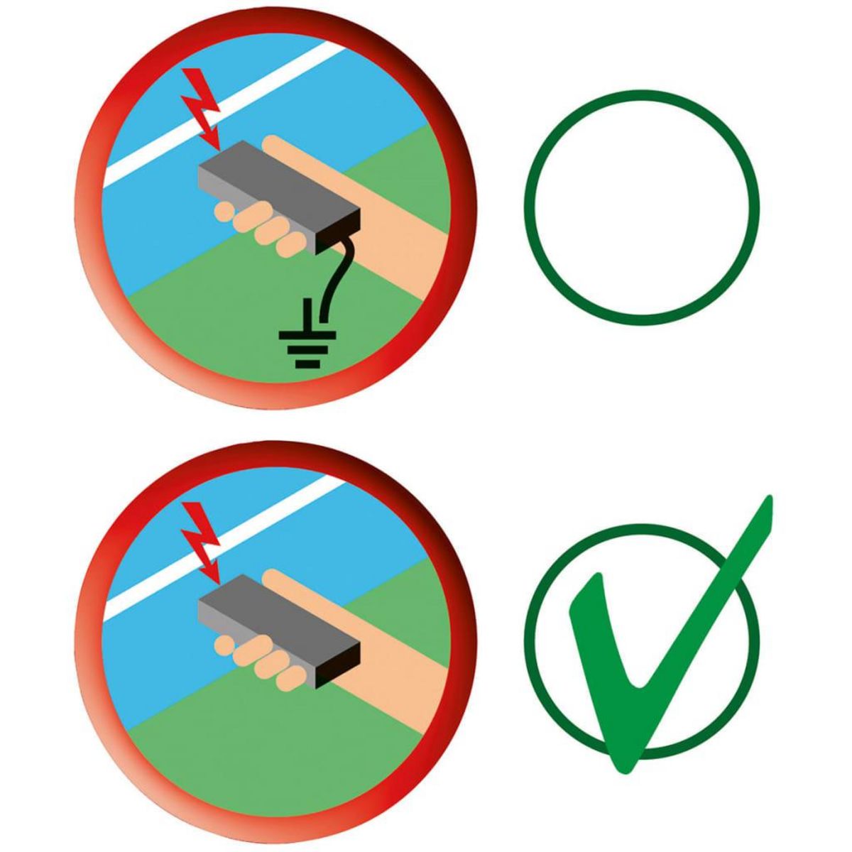 KERBL Kerbl Testeur de cloture sans fil 8 000 V Rouge et noir 44669