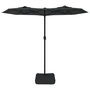Voir la diapositive 3 : VIDAXL Parasol de jardin a double tete anthracite 316x240 cm