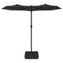 Voir la diapositive 3 : VIDAXL Parasol de jardin a double tete anthracite 316x240 cm