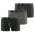 PIERRE CARDIN Lot de 3 boxers homme Print. Coloris disponibles : Gris