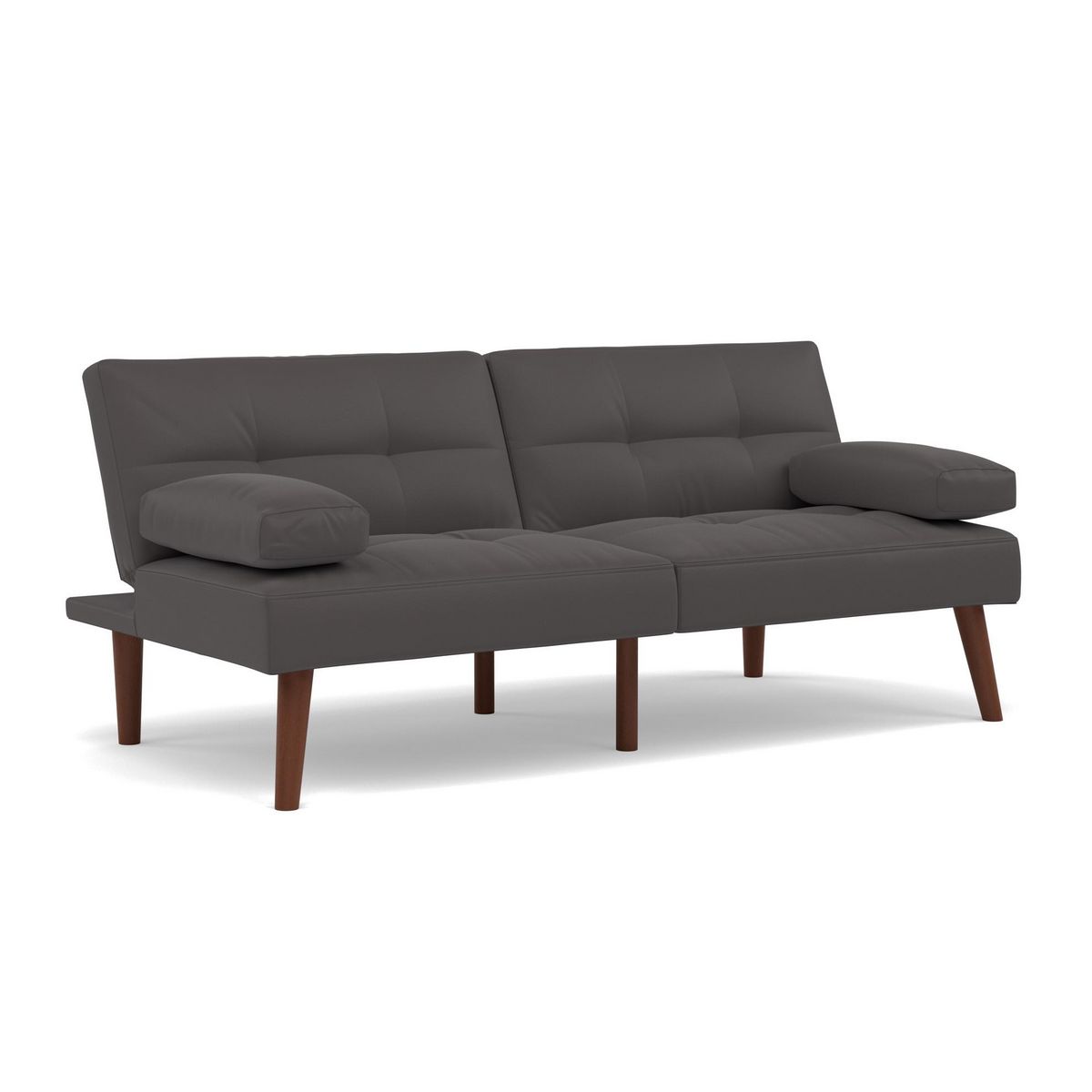 BEST MOBILIER Philae - canapé convertible clic-clac 2 places - en simili