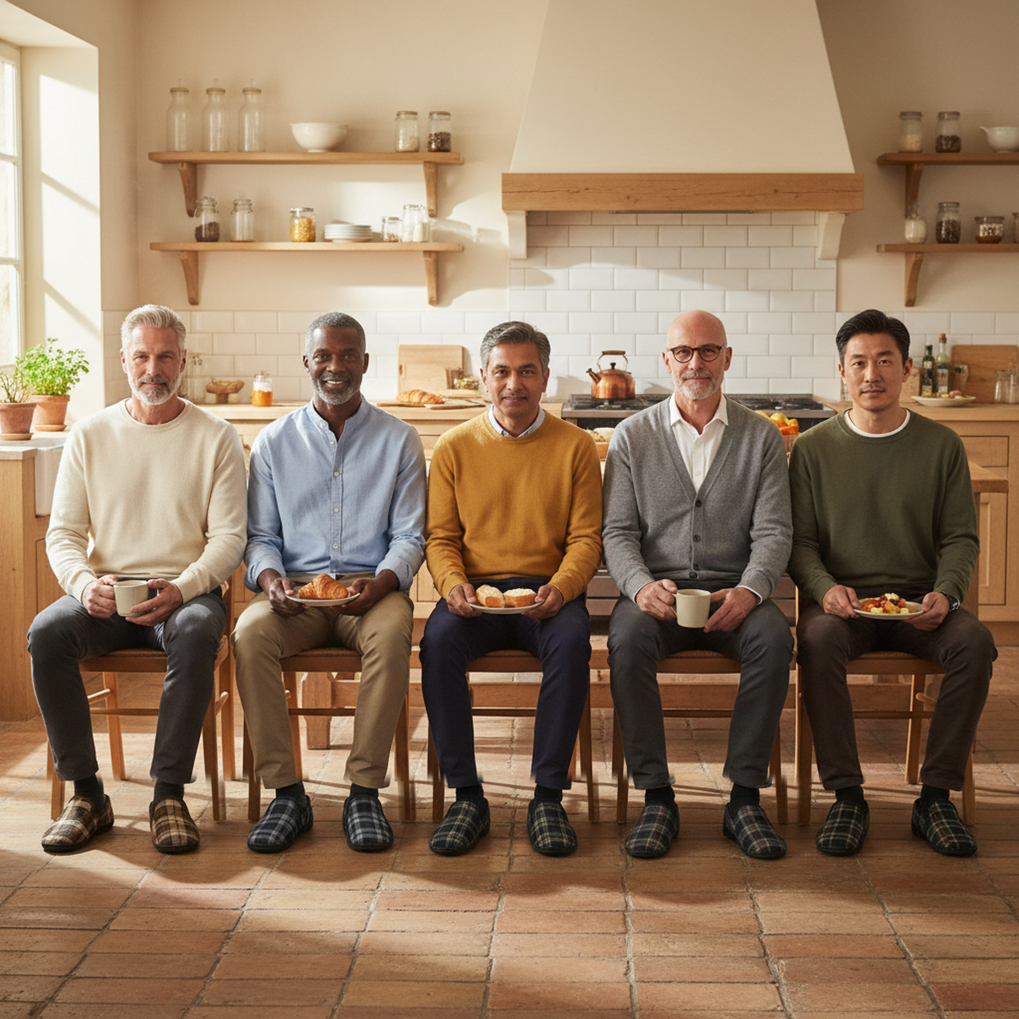 Voir la diapositive 6 : OZABI Ozabi pantoufles charentaises homme fabriquées en espagne carreaux écossais