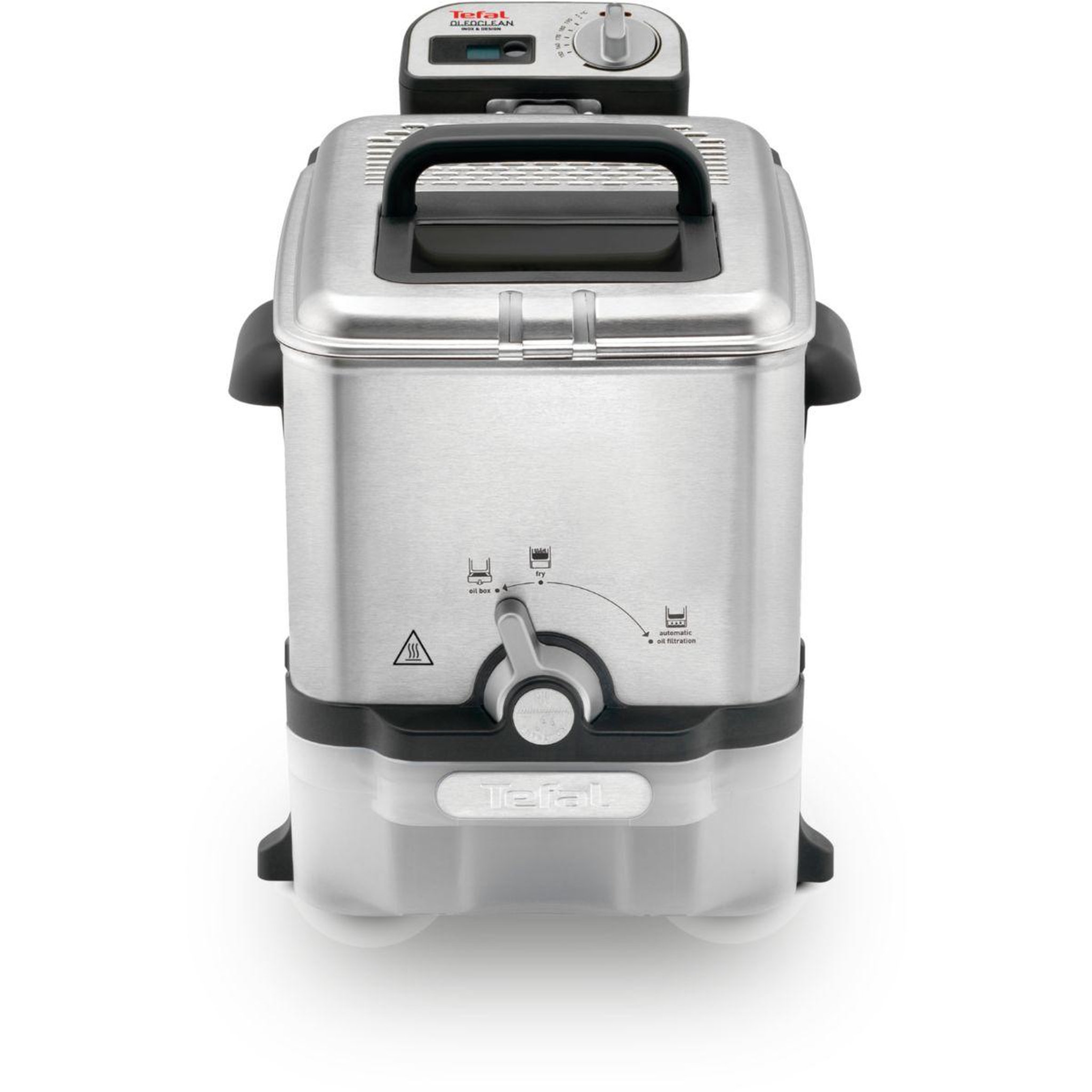 Voir la diapositive 2 : TEFAL Friteuse semi-professionnelle fr804110 oleoclean pro