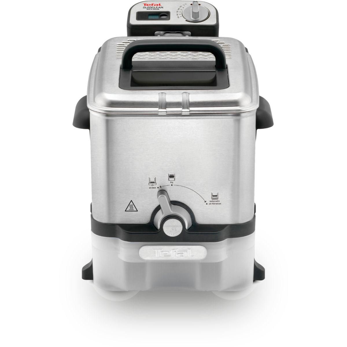 TEFAL Friteuse semi-professionnelle FR804110 oleoclean pro