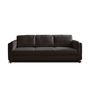 Voir la diapositive 6 : LISA DESIGN Brooke - canapé 3 places - convertible - en velours