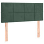 Voir la diapositive 2 : VIDAXL Tete de lit Vert fonce 90x5x78/88 cm Velours