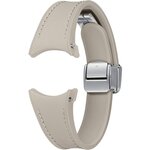 Samsung Bracelet Watch 4/5/6 S/M Hybrid Simili cuir Taupe