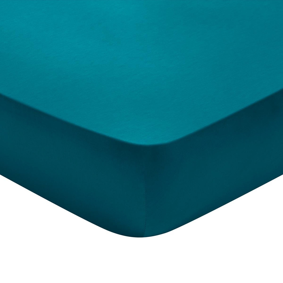 DODO Drap housse Partition Satin de coton Coloris Canard