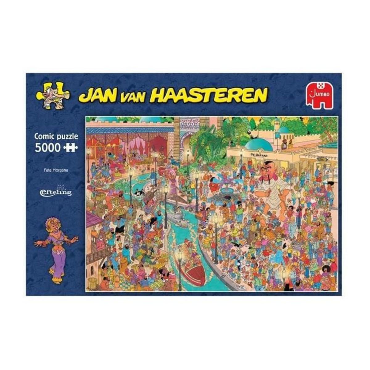 Jumbo Puzzle - JUMBO - Efteling Fata Morgana 5000 pcs - Puzzles Jan Van Haasteren, qualité et style unique
