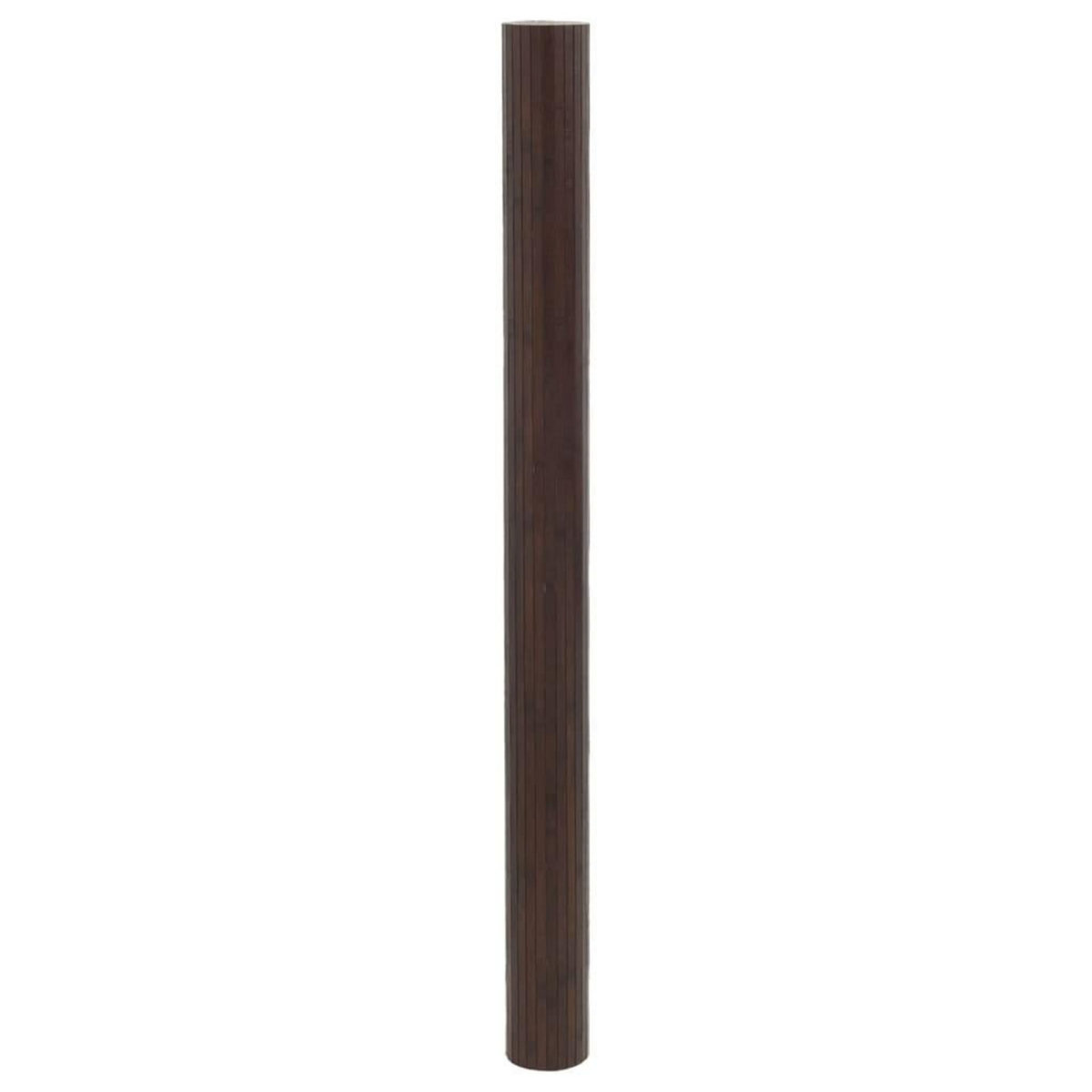 VIDAXL Cloison de separation marron fonce 165x400 cm bambou