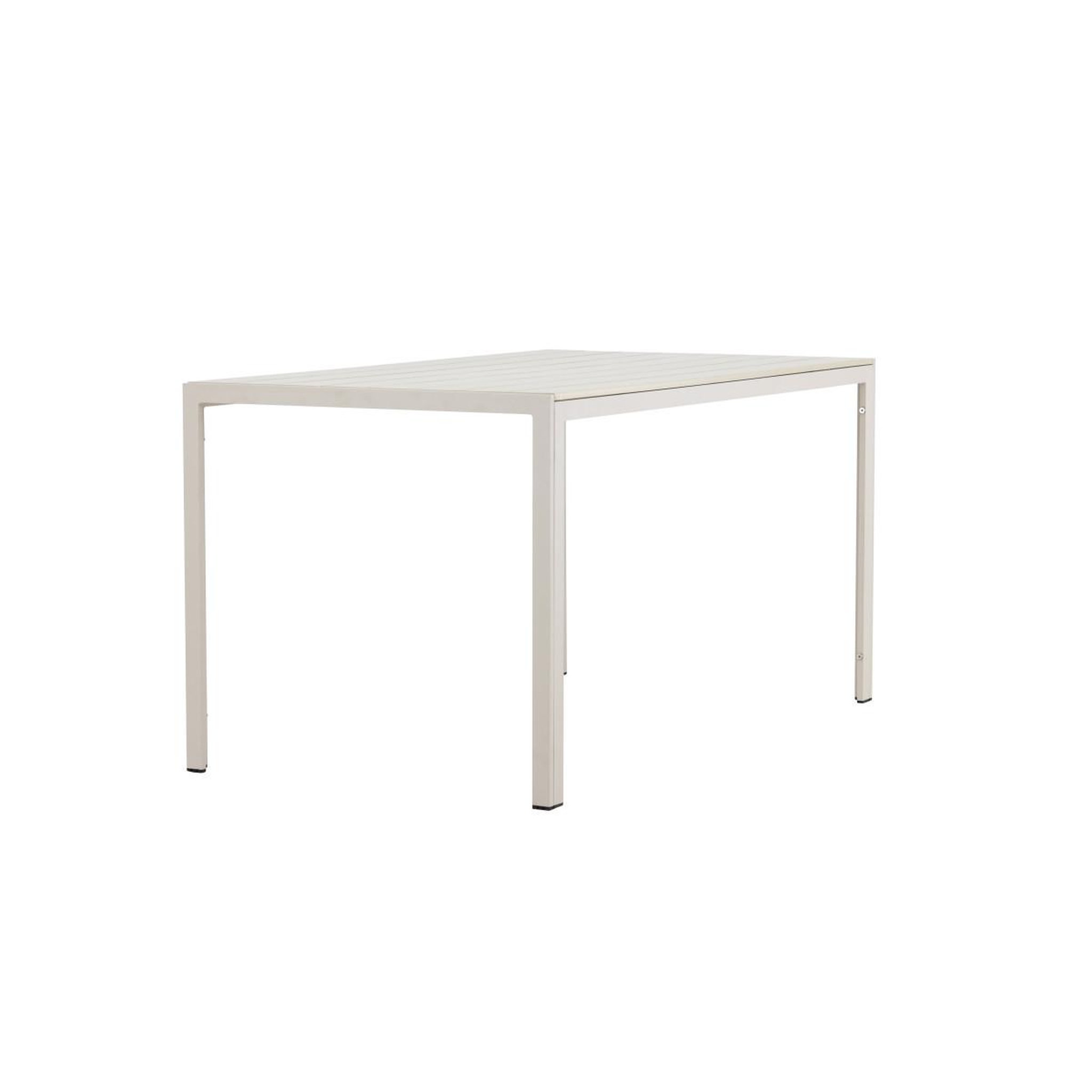 Voir la diapositive 3 : Paris Prix Table de jardin  mirko  140cm beige