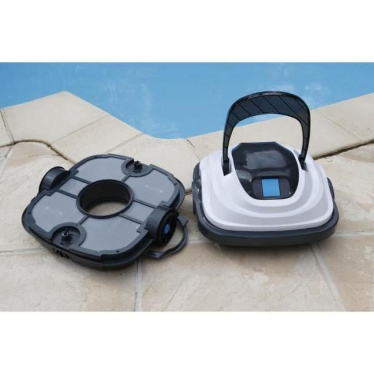 Ubbink Robot nettoyeur a batterie de piscine UBBINK - Robotclean Accu XS - nettoyage fond pour toutes piscines