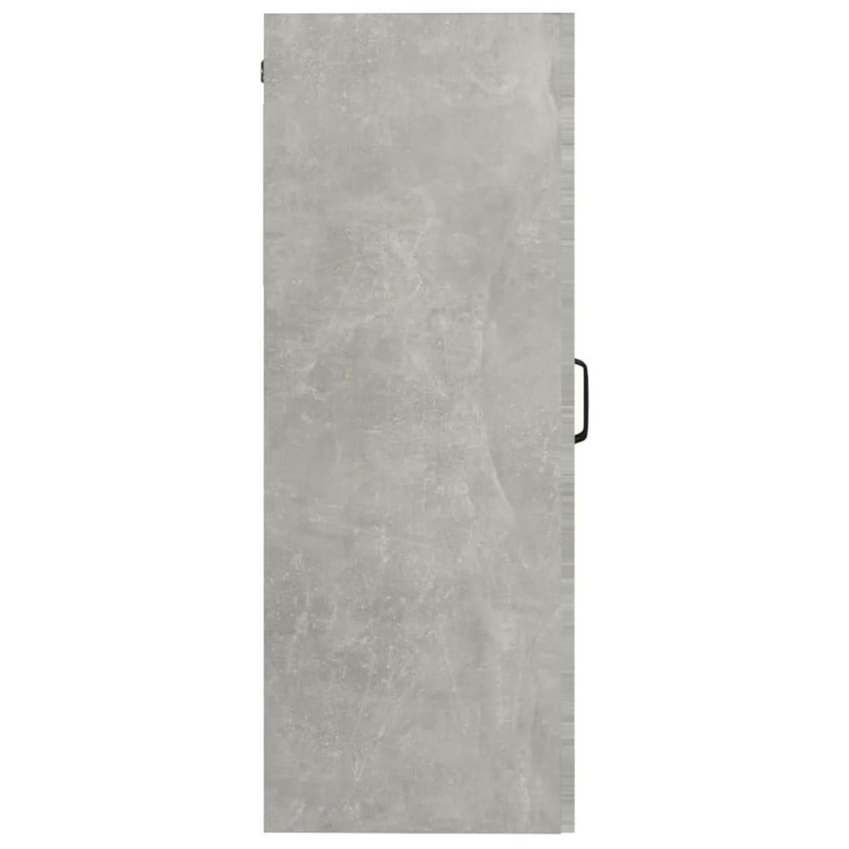 VIDAXL Armoire murale suspendue Gris beton 69,5x34x90 cm